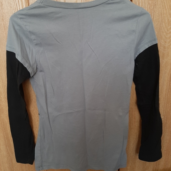 No Boundaries Spider Web Halloween long sleeve tee juniors M - Picture 3 of 3